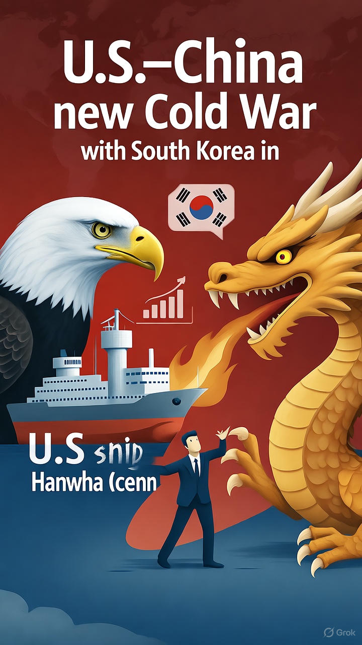 <b>중국</b>의 <b>한화오션</b> <b>제재</b>로 본 미·중 신(新)냉전의 현실과 한국의... 
