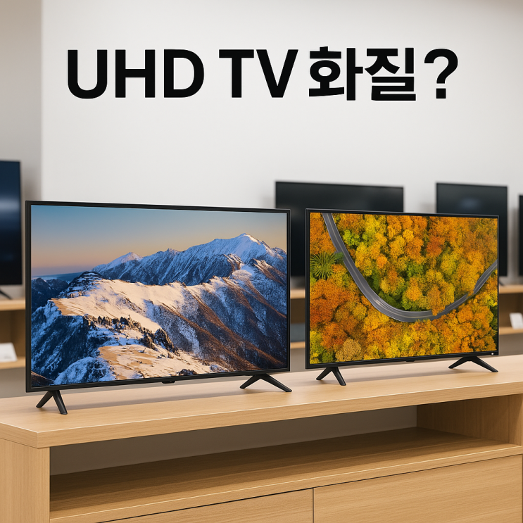  UHDTV화질 삼성 lg티비 에너지소비효율 1등급 으뜸효율 65인치 추천