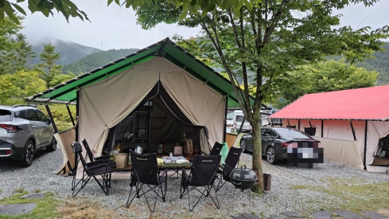 경북 봉화 캠핑장 산타캠핑장 글램핑 경북여행몰 쿠폰 할인