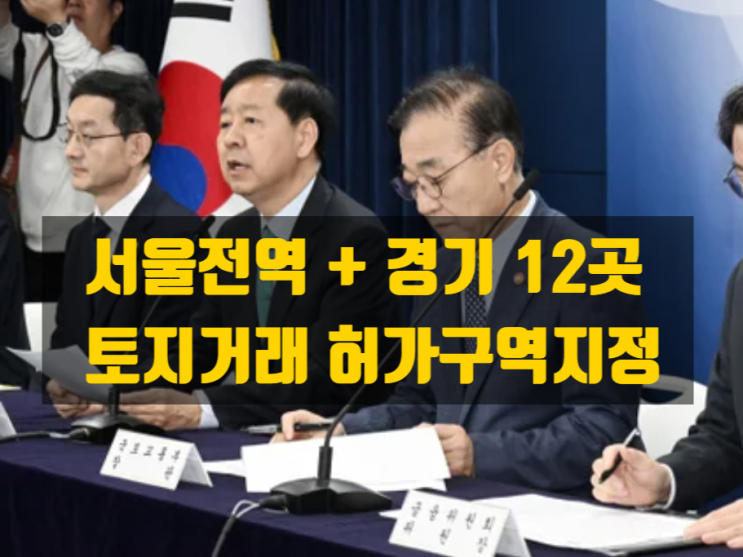 10·15 부동산 대책 — 수도권 전역 ‘삼중규제’ 돌입 / 고가주택 대출한도 축소·전세대출 DSR 반영·토지거래허가구역 확대