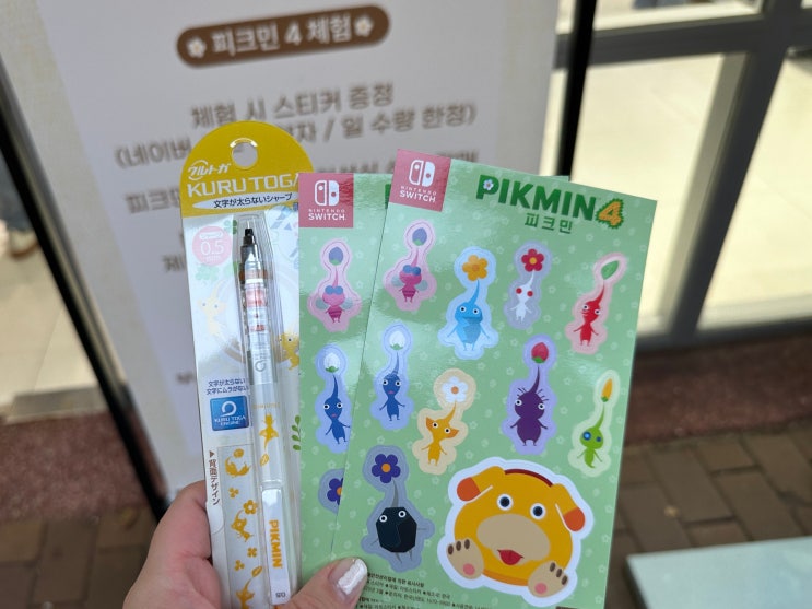  여주아울렛 피크민 팝업 솔직 후기 부제 : 님아 그곳을 가지마시오