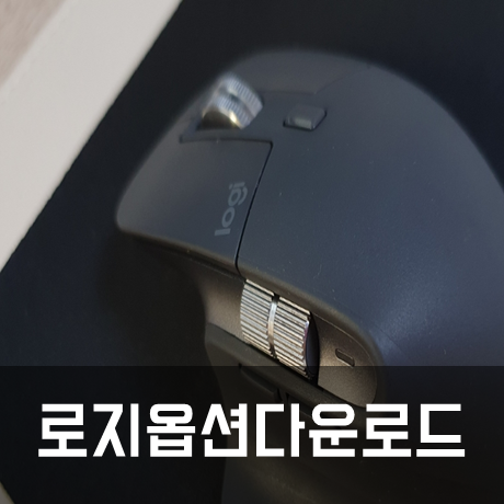 로지텍 마우스 프로그램 로지 옵션+ 다운로드 설치 연결