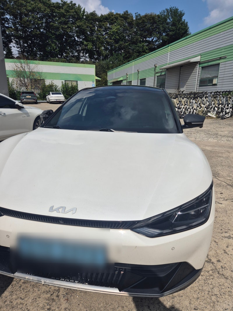 천안 사이드미러 수리 기아 EV6 파손 수리