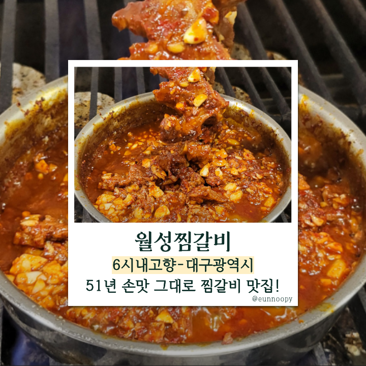  6시내고향 대구 월성찜갈비, 51년 전통 찜갈비 맛집! 택배 주문까지 OK