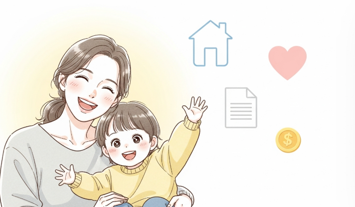 한부모가정 지원금 조건 소득기준 차량재산 혜택 신청방법