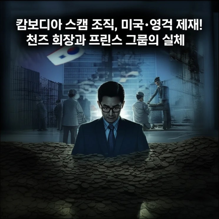 <b>스캠</b> 조직, 미국·영국 전격 <b>제재</b>! 천즈 회장과 <b>프린스 그룹</b>의... 