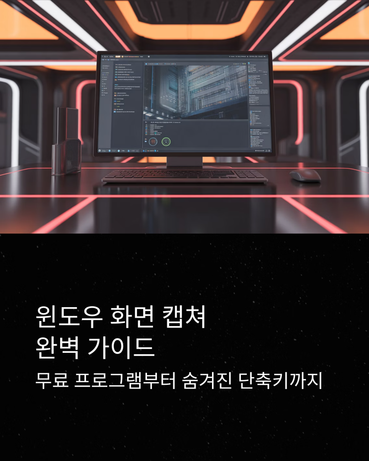  윈도우 화면 캡쳐 완전 정복: 무료 프로그램과 숨겨진 단축키 활용법