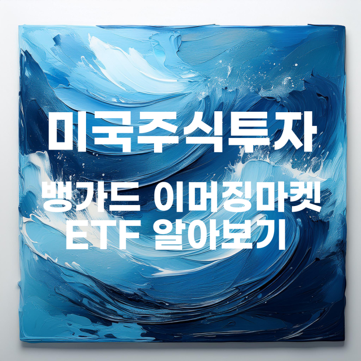  신흥국 다양한 기업에 분산투자하는 '뱅가드 FTSE 이머징마켓 ETF'