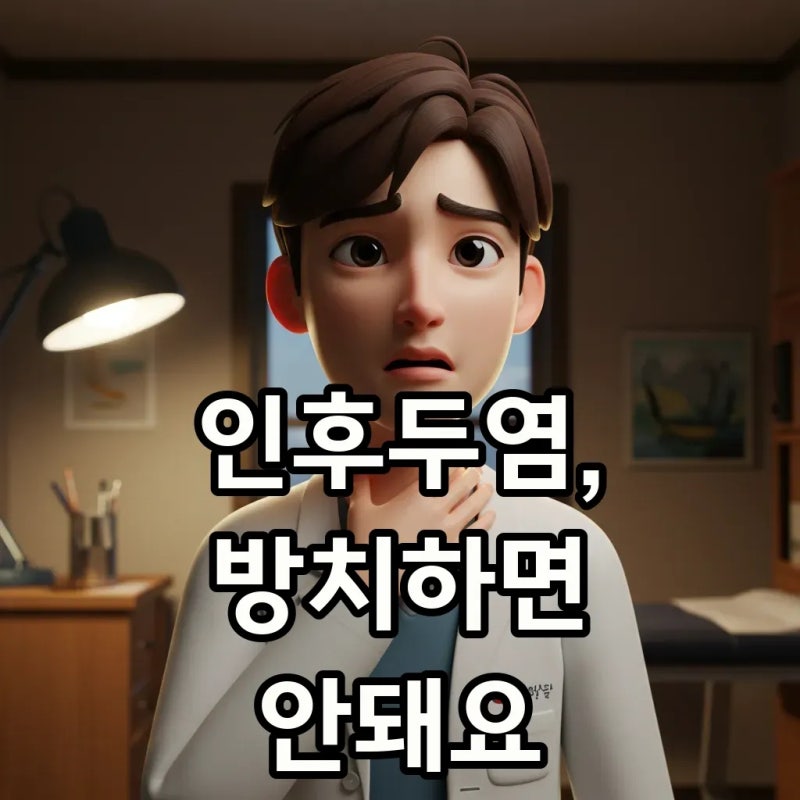 인후두염 방치 말고 제때 치료하세요: 만성화 방지 팁