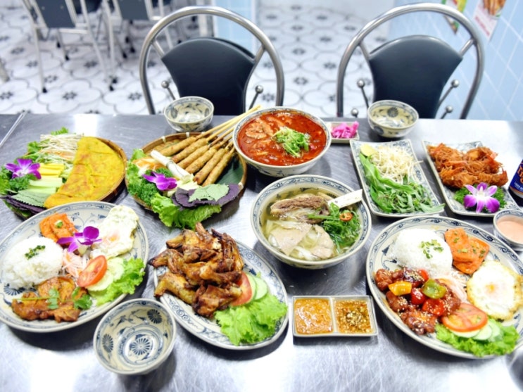  다낭 한시장 맛집 로컬 현지인 곱창 쌀국수 다낭 맛집 껌땀데이