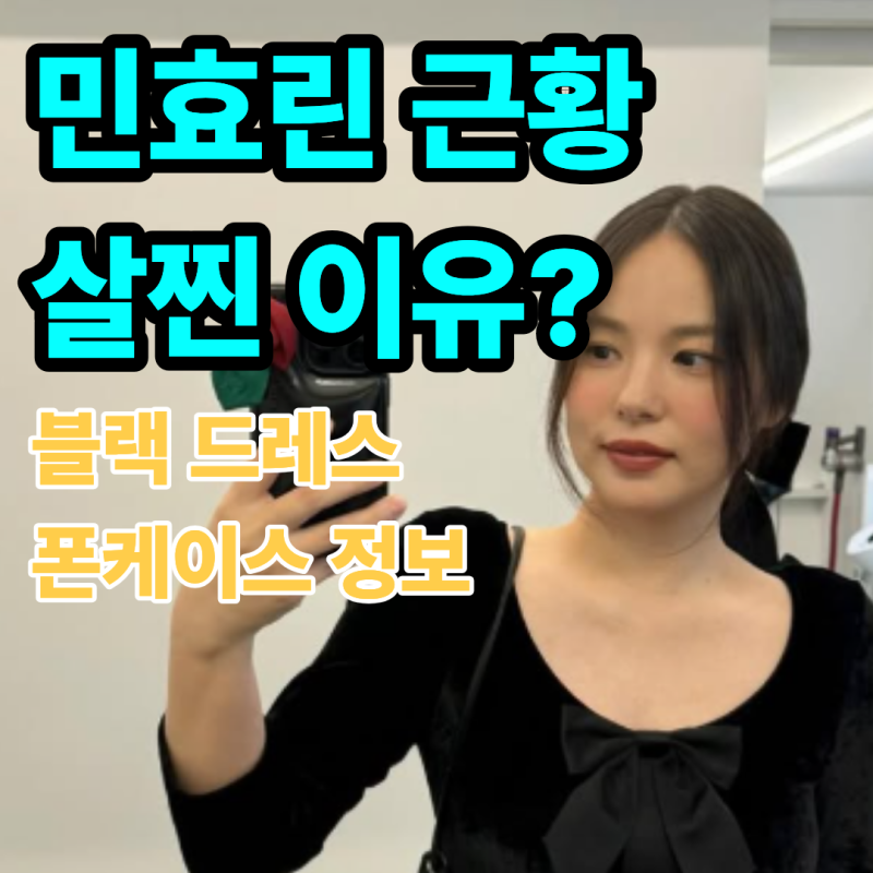 민효린 통통해진 근황 이유, 둘째 임신? 드레스, 폰케이스 정보