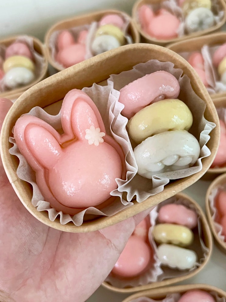  부산 답례떡 귀여운데 맛있는 가성비 돌잔치 답례품