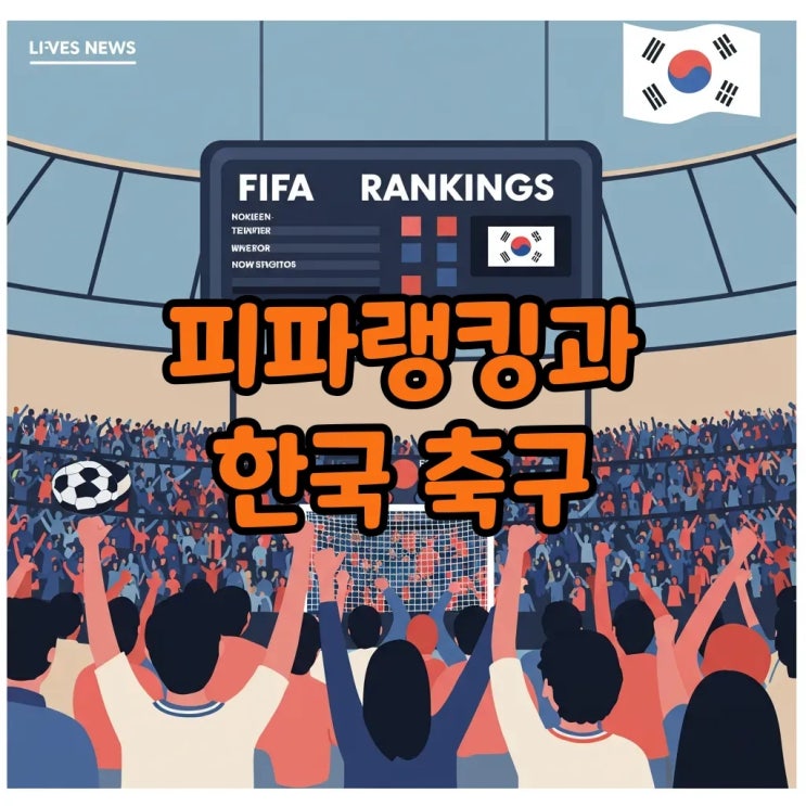  2025년 10월 최신 피파랭킹 순위: 대한민국, 일본 현주소와 A매치