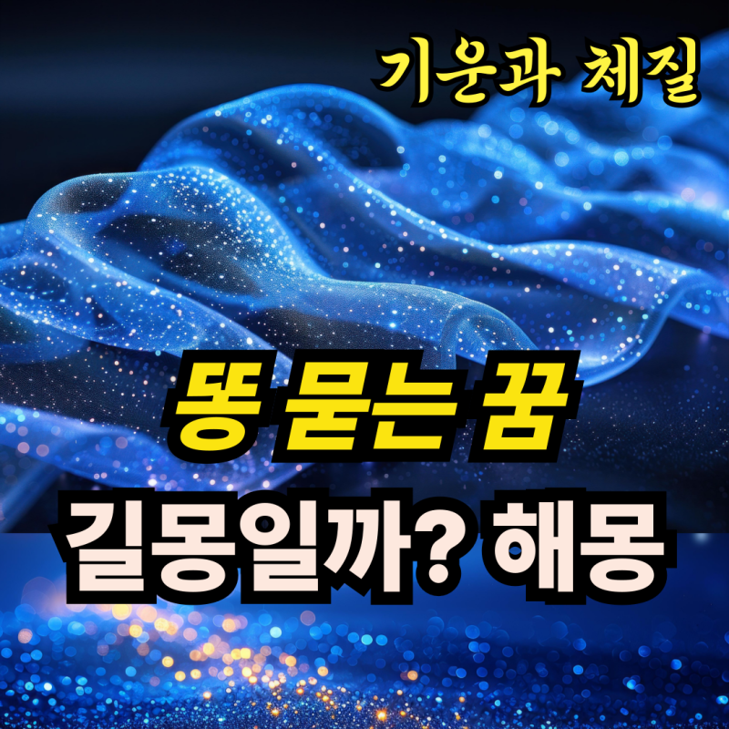 똥 묻는 꿈 손에 옷에 묻는 꿈 불쾌해도 길몽일까?해석 방법