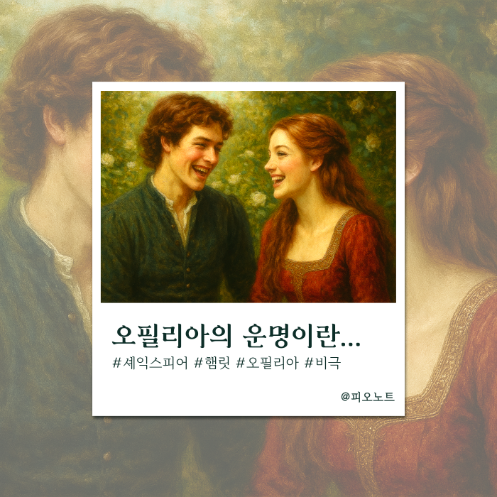  셰익스피어 비극의 꽃, 그리고 비극적인 운명 | 오필리아(Ophelia)