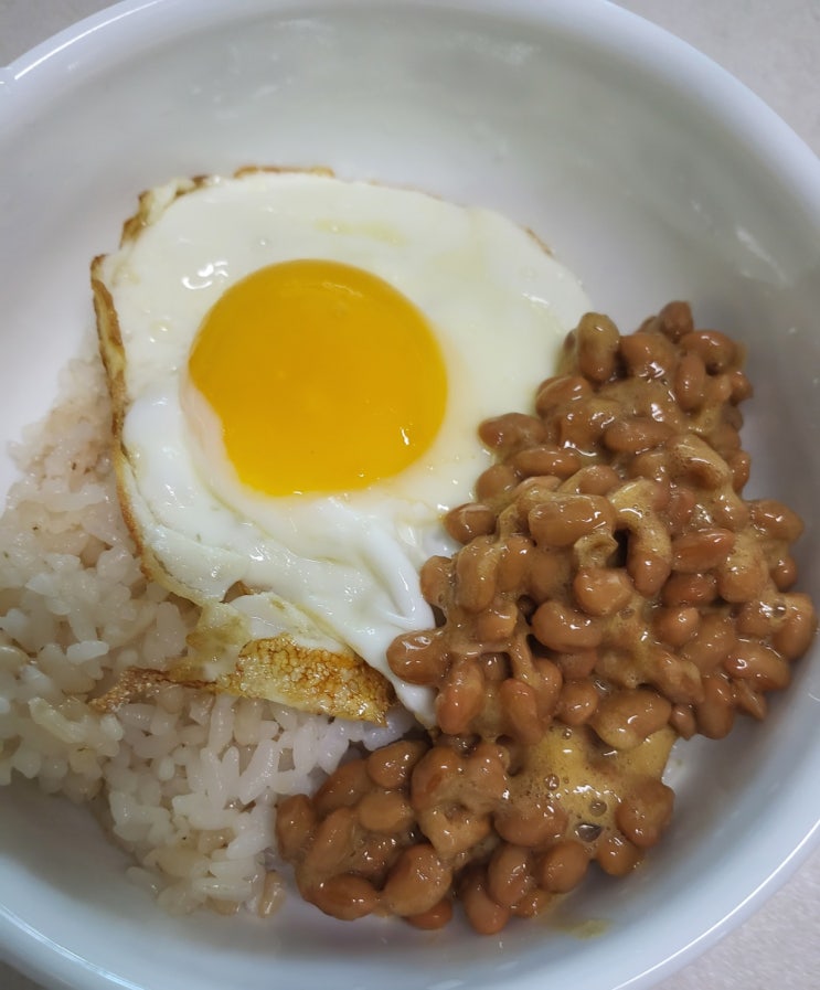  풀무원 실의 힘, 국산콩 낫또 후기.