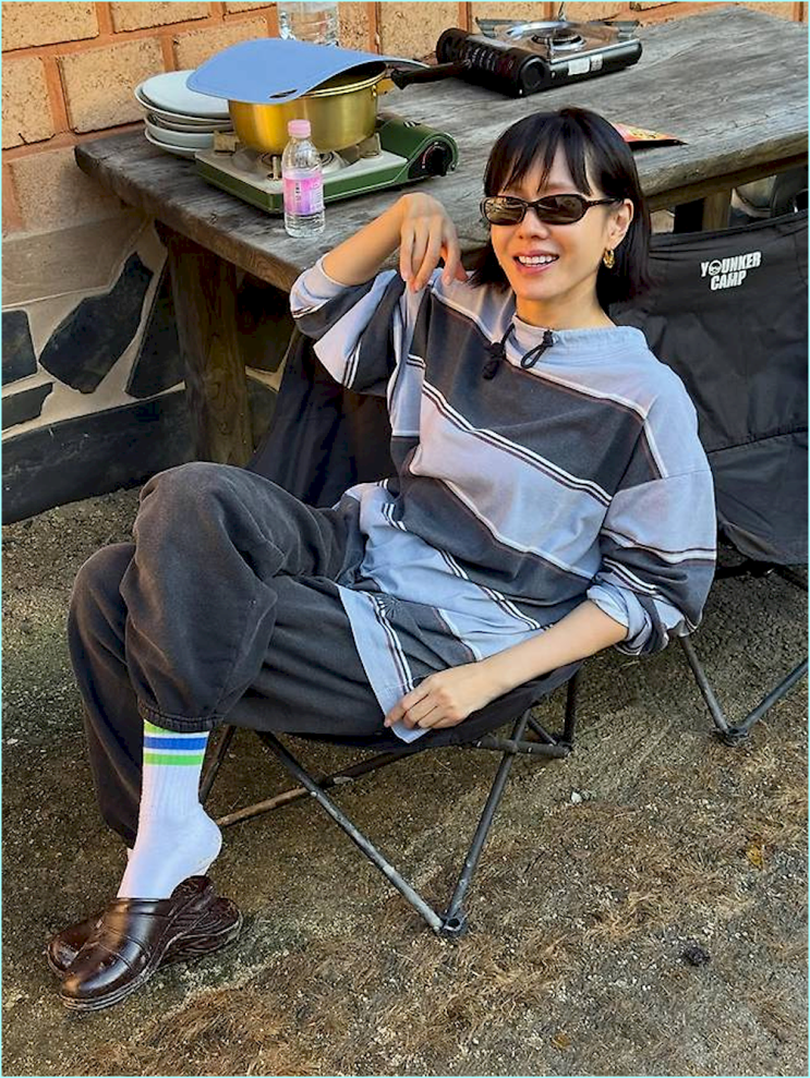  손예진처럼 '조거팬츠'를 럭셔리하게 입는 3가지 디테일 공식