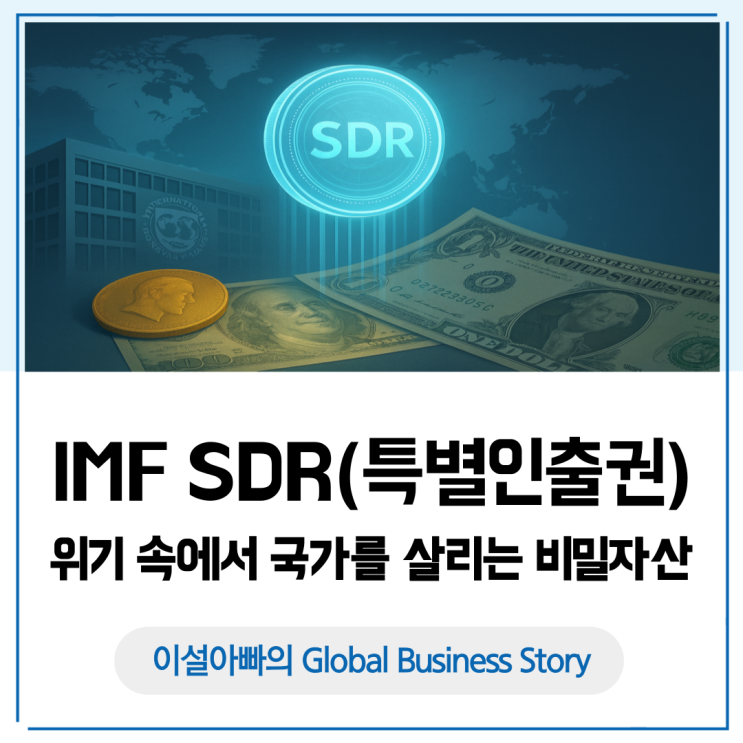  IMF SDR, 위기 속에서 국가를 살리는 IMF의 비밀 자산