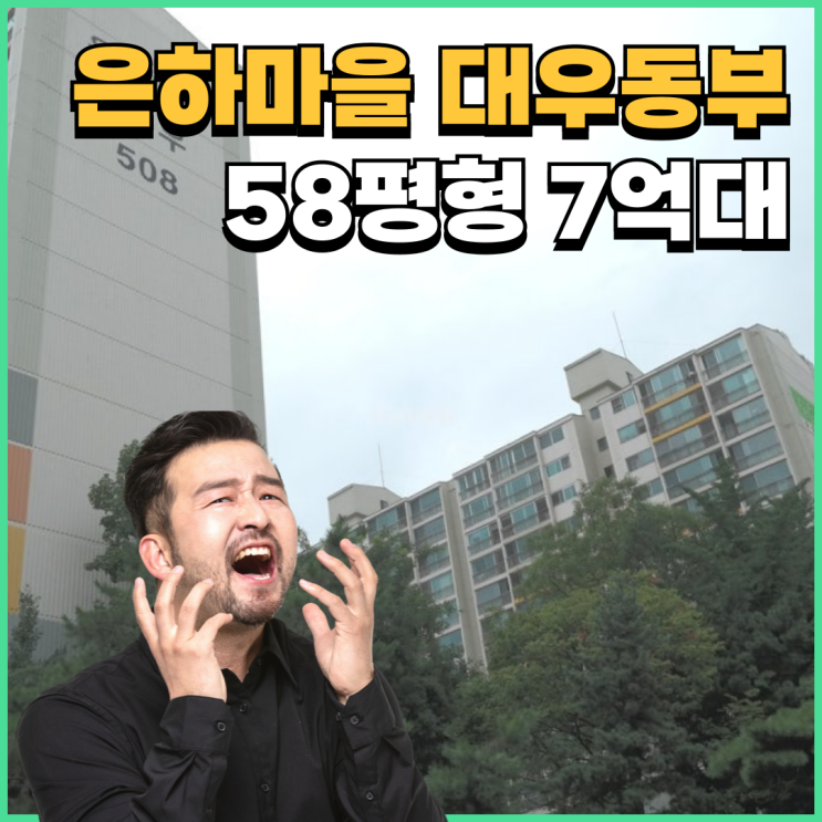  은하마을 대우동부 경매 정보