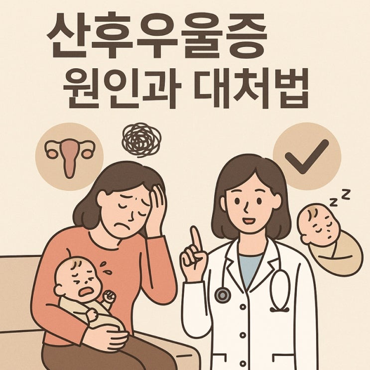  산후우울증의 원인과 대처법 | 마음 회복을 위한 현실적인 치유 가이드