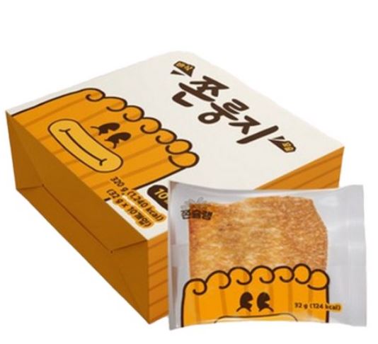  “쫀슐랭 바삭꼬숩 쫀룽지 320g — 바삭하고 꼬숩한 중독성 간식”
