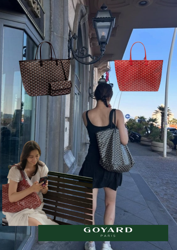  손태영 깔별로 소장하는 쇼퍼백 고야드 가방