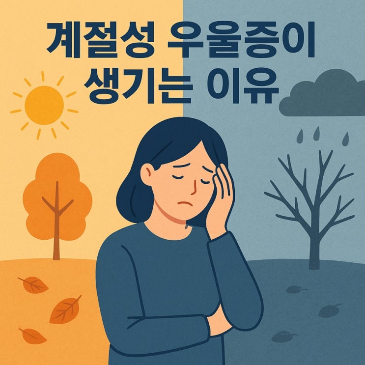  계절성 우울증이 생기는 이유  기분이 가라앉는 진짜 원인과 극복법!