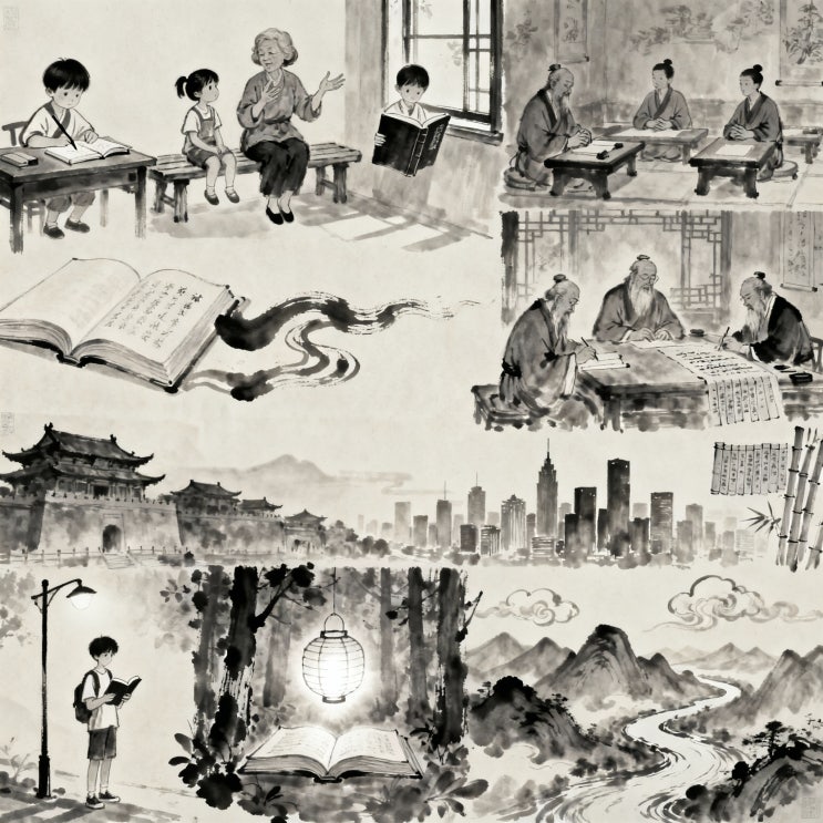  그림 삼자경 완벽 해설, 삼자경 27장 논어는 어떤 책일까? 처음 만나는 고전 이야기