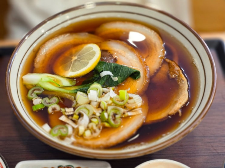  강릉역 맛집 오무라안 텐모리소바 차슈우동 내돈내산 후기