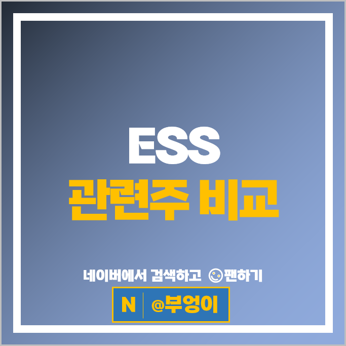 ESS 관련주 대장주 SK이노베이션 주가 세방전지 현대일렉트릭 주식