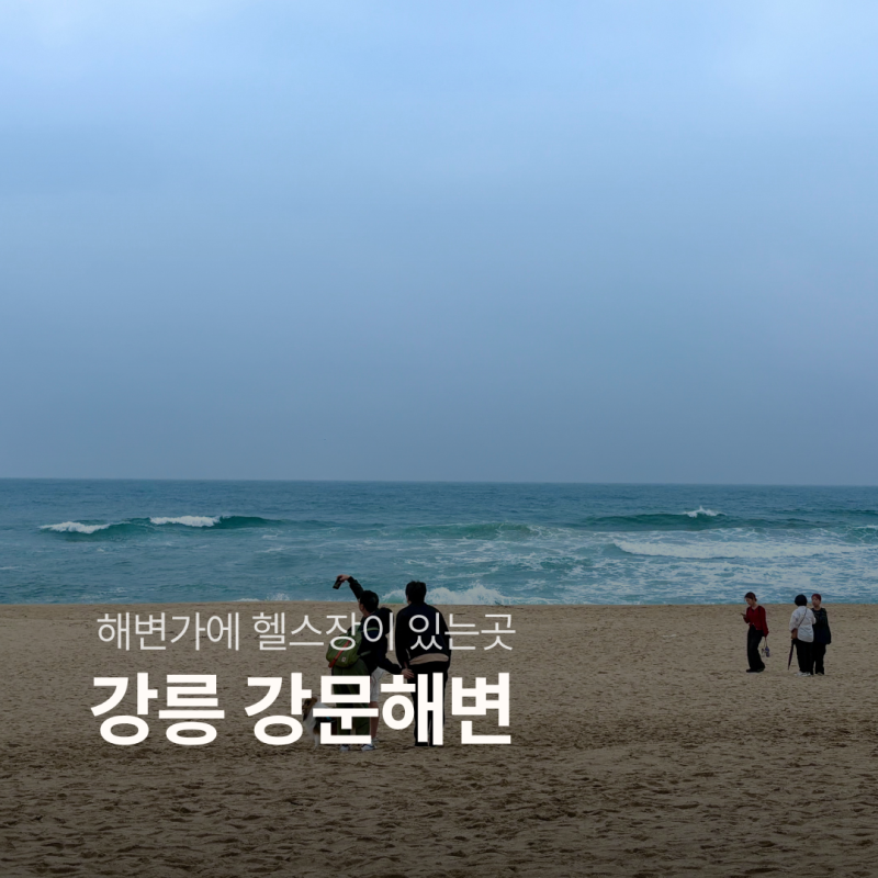 강문해변 머슬비치 야외 헬스장 운영시간 위치 주차팁 강원도 강릉여행