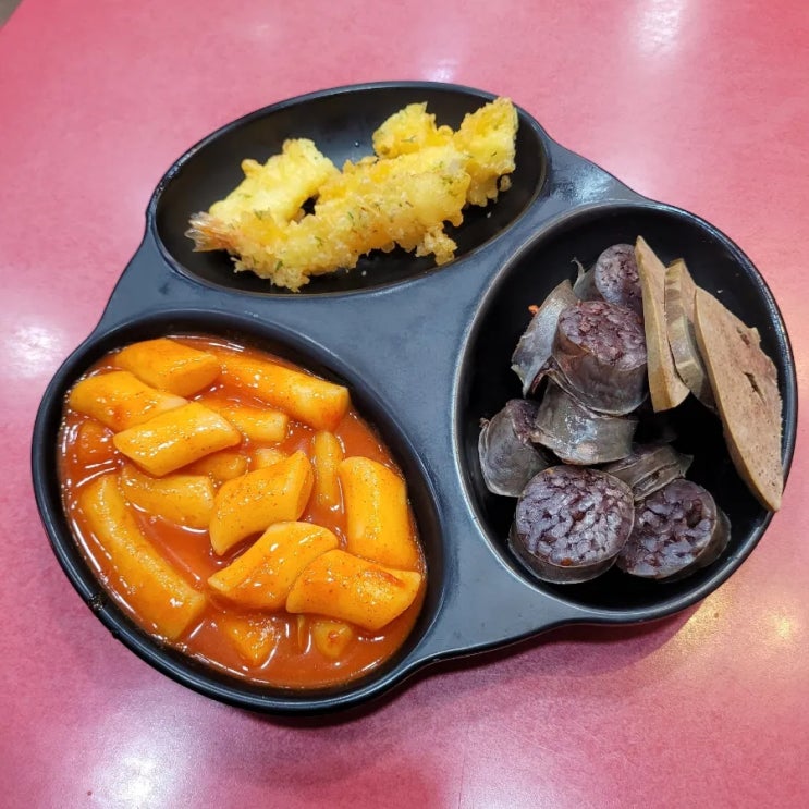  송파나루역: [감탄떡볶이 방이점] '1인 세트' 후기 / 상생페이백 돼요!