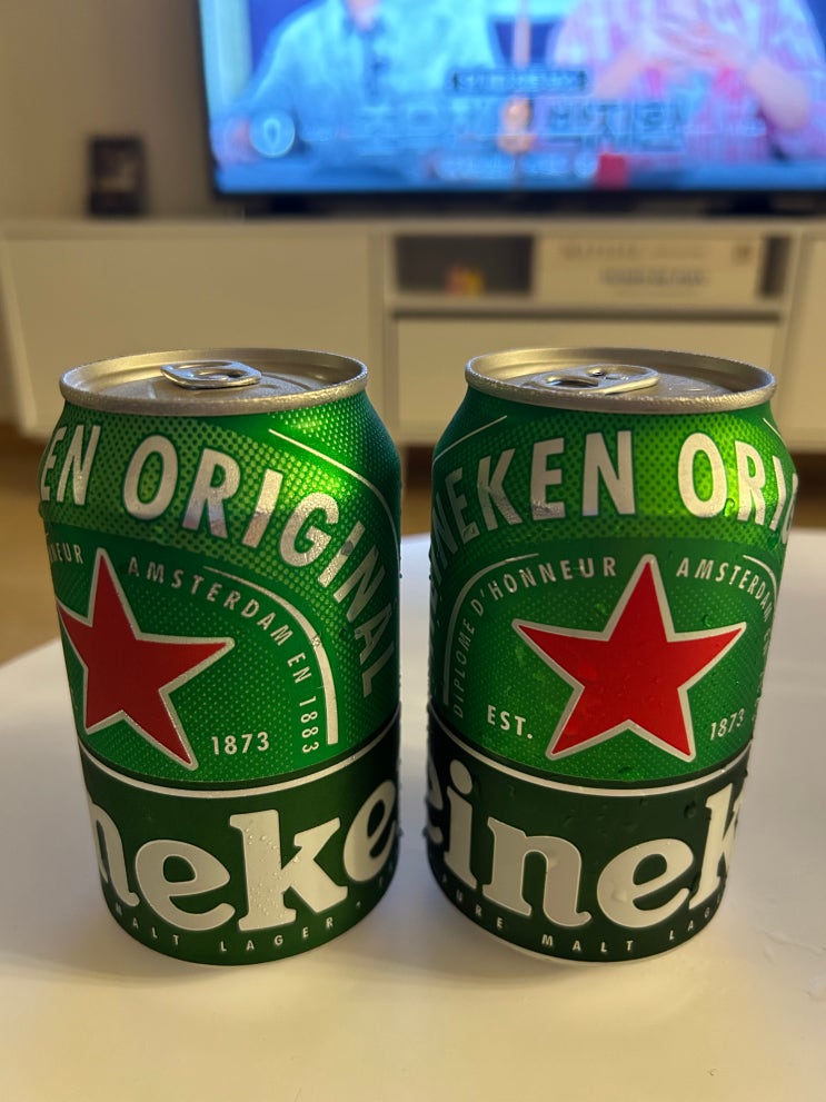  [호기심] 네덜란드 하이네캔과 한국 하이네캔은 맛이 다를까?