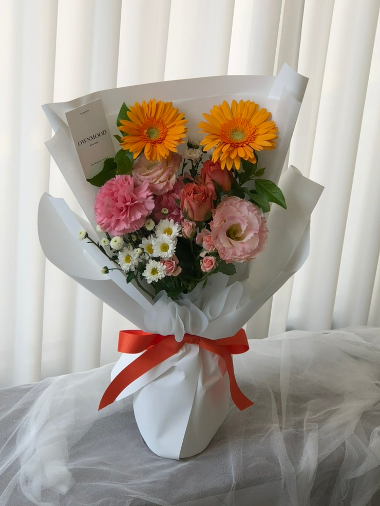  파장동꽃집 승진축하꽃다발 (수원승진꽃다발, 수원축하꽃다발, 수원기념일꽃다발, 온무드플라워스튜디오)