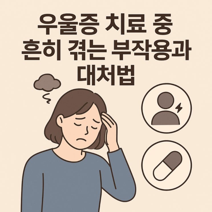  우울증 치료 중 흔히 겪는 부작용 증상별 대처법과 안전한 관리법 총정리