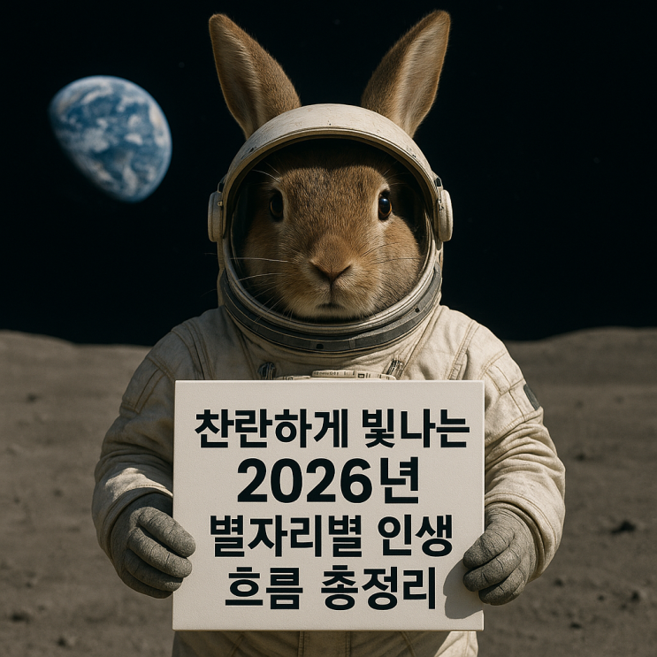  찬란하게 빛나는 2026년 신년 별자리별 인생 흐름 총정리