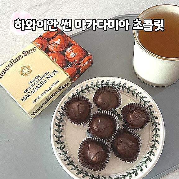  하와이 여행 선물 하와이안 썬 마카다미아 초콜릿
