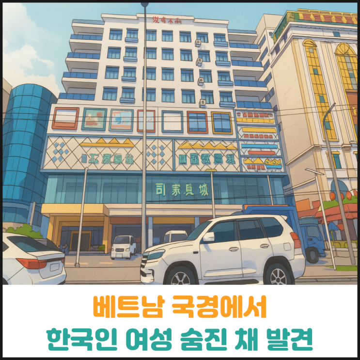  캄보디아 접경한 베트남 국경에서 30대 한국인 여성 숨진 채 발견