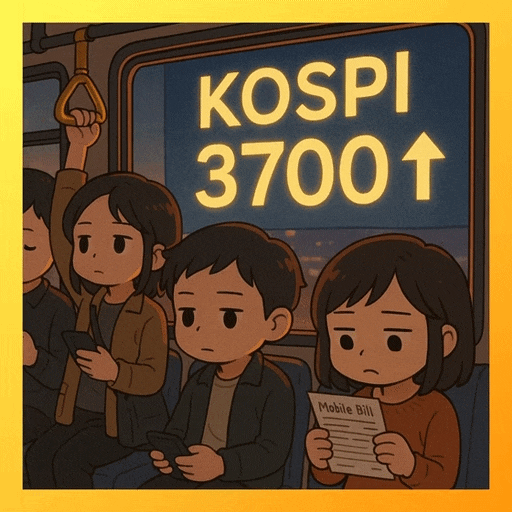  코스피 3700 돌파, 왜 체감은 냉랭할까? 숫자보다 ‘신뢰’가 막힌 한국 경제