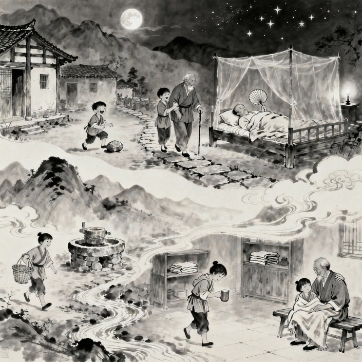  그림 삼자경 완벽 해설, 삼자경 9장 '효도'는 어려운 숙제일까요?