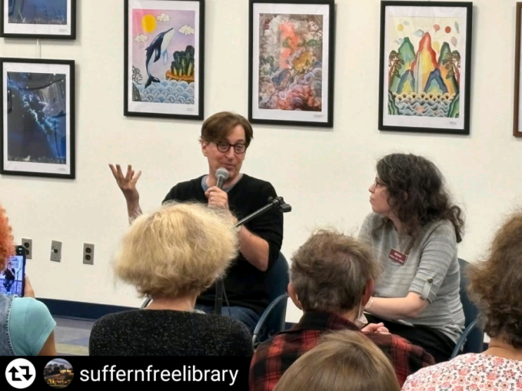  뉴욕 Suffern Free Library 갤러리 스탠 짐머만 인터뷰