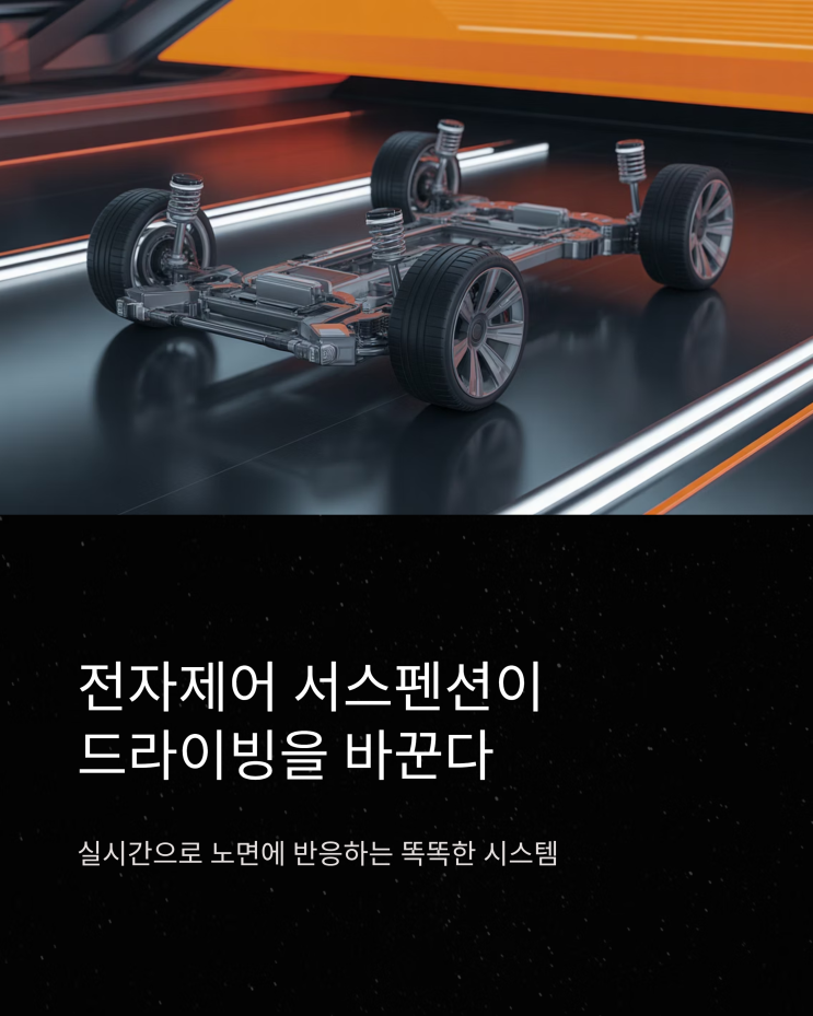 자동차 전자제어 서스펜션: 혁신 기술이 선사하는 드라이빙의 미래