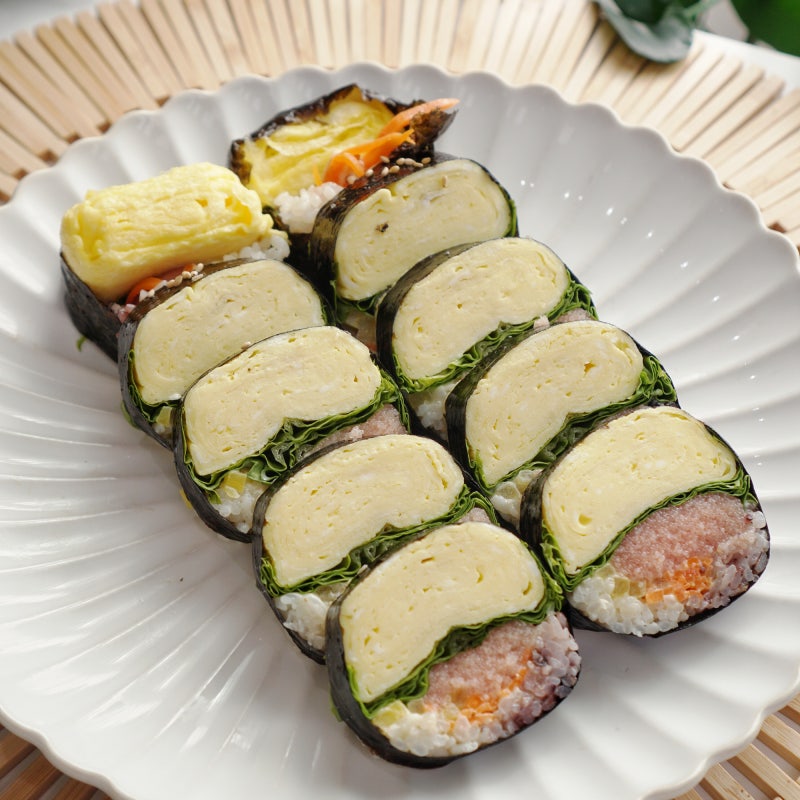 김켓팅 하지 마세요! 식물원김밥 레시피 명란 계란 김밥