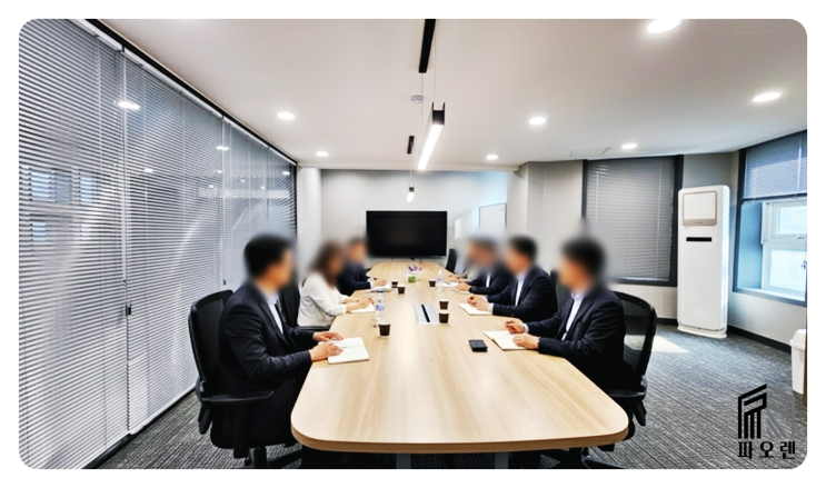  방배동사무실 - 더블역세권(내방역, 방배역), 대로변위치, 인테리어무상인수, 세미나실 추천.