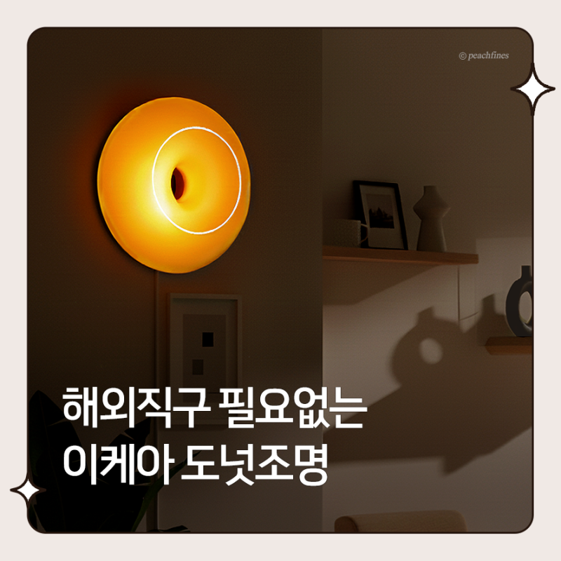 "이케아 도넛조명" 이젠 직구하지 마세요!