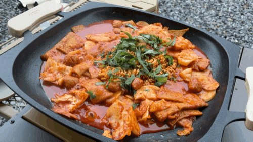캠핑요리 필수품, 레토캠핑그리들 사각 40cm