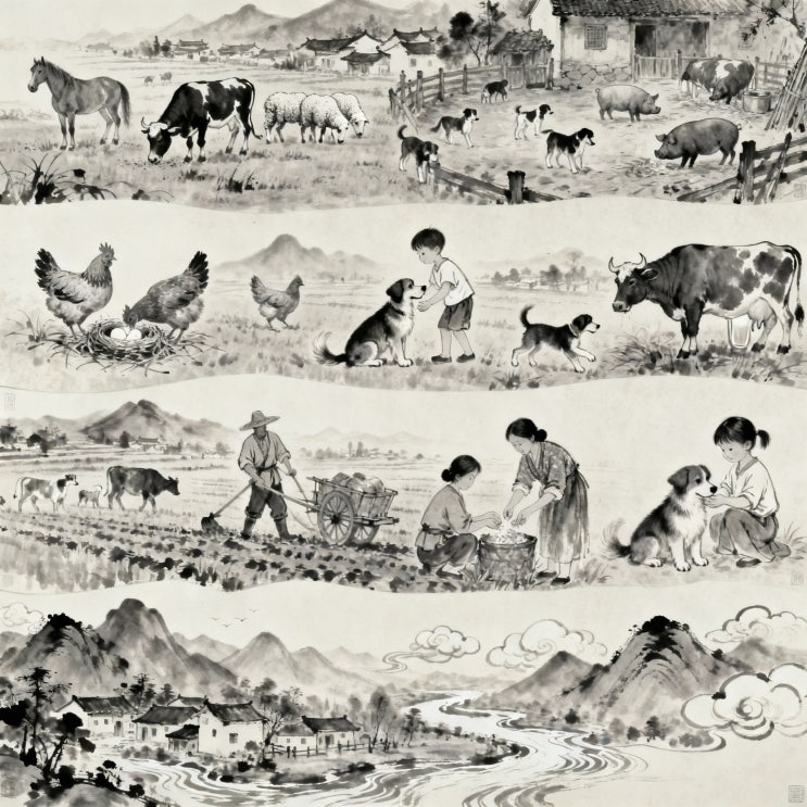 그림 삼자경 완벽 해설, 삼자경 20장 동물과 더불어 사는 지혜