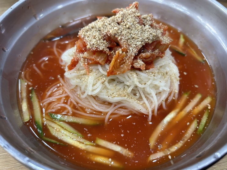  [안암역] 놀면뭐하니에 나온 고려대 국수 김치말이국수 맛집 <고대멸치국수>