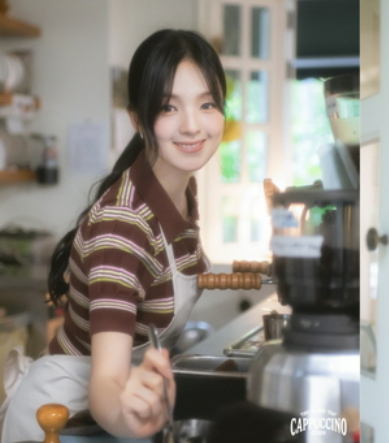 <b>규빈</b> 카페 알바생으로 변신 신곡 <b>카푸치노</b> 콘셉트 포토 공개