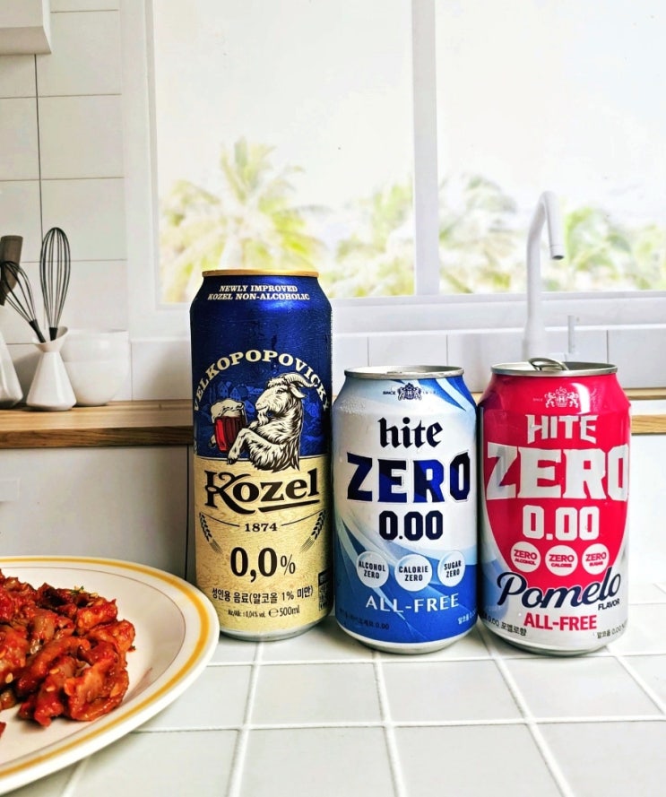  무알콜맥주 운전 논알콜맥주 음주단속 결론!안주 꿀조합